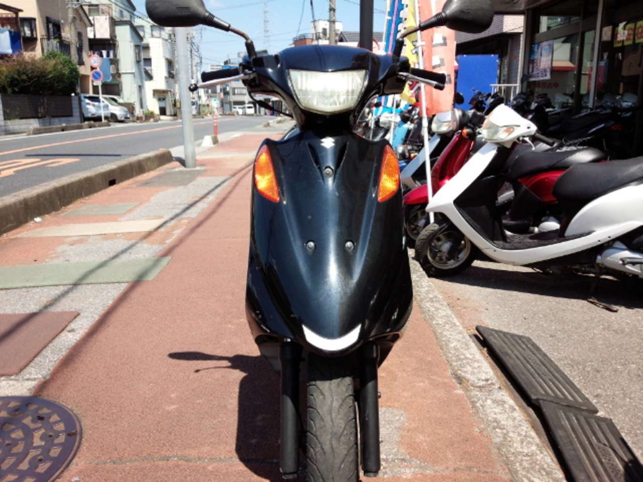 No 3399 アドレスｖ１２５ ４サイクルエンジン フューエルインジェクション車 ブラック 彡 スズキ B 中古バイク情報はbbb