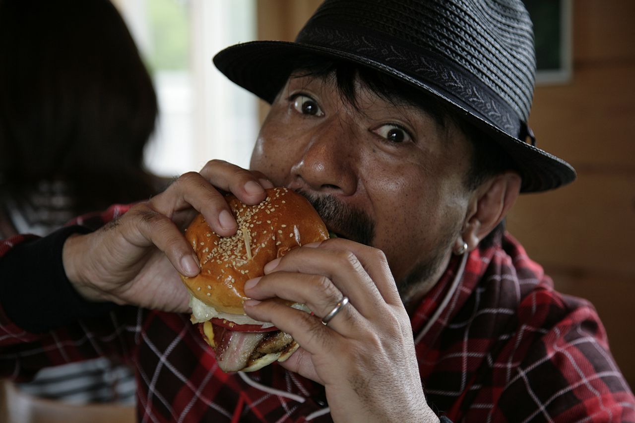 ふらのチーズハンバーガー